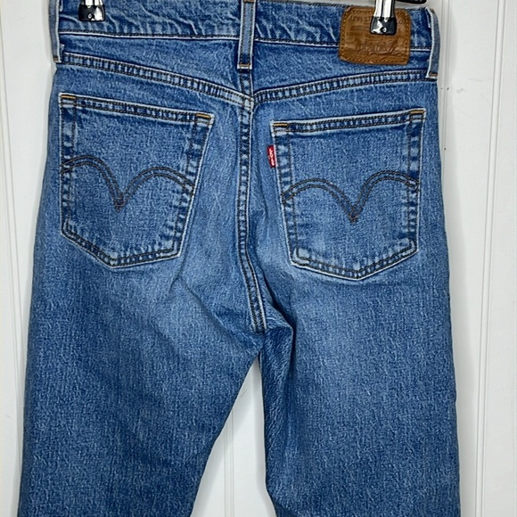 Levi’s Premium Wedgie Button Fly Jeans Size 25 - Picture 9 of 16